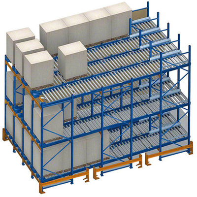 Carton Flow System Warehouse Pallet Flow Rack