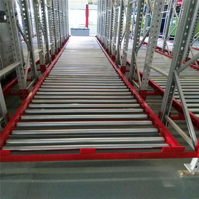High Density Warehouse Pallet Flow Storage Racking System