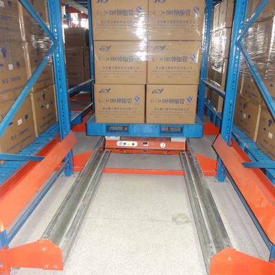 High Efficiency Warehouse Automated Radio Shuttle Pallet Racking System