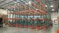 Steel Radio Shuttle Pallet Racking For Industrial Warehouse