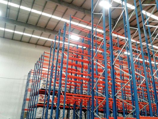 High Density Double Deep Pallet Racking For Industrial Warehouse Storage