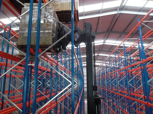 High Density Double Deep Pallet Racking For Industrial Warehouse Storage