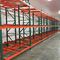 Semi-Automatic Push Back Pallet Racking For High Density Storage