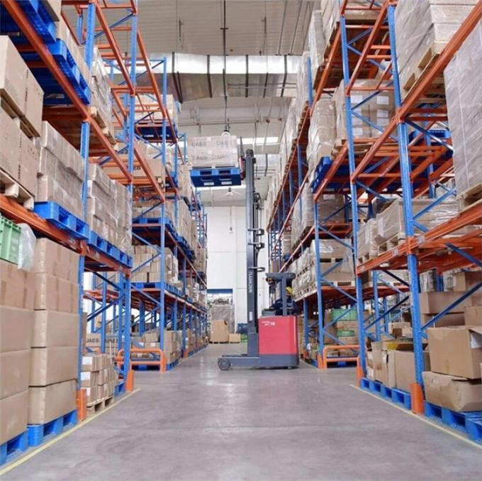50mm Pitch Adjustable Selective Pallet Racking Heavy duty